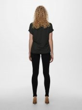 Only Bayan Geniş Yuvarlak Yaka Salaş Tişört 15106662 thumbnail 8