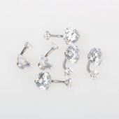 316L Cerrahi Çelik Göbek Piercing - 1