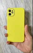 iPhone 11 Mat Elektro Cam Kamera Korumalı Kılıf thumbnail 1