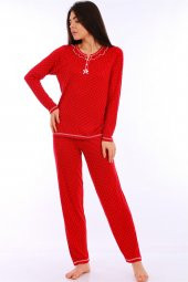 evia Bambu, Kırmızı, Kadın Pijama takımı 55000 - 1