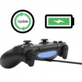 PrimeX PX-PS4 Sony PS4 Kol Şarj Kablosu, Micro USB Kablo, 2000mA 1.5 Metre Siyah Şarj+Data - 4