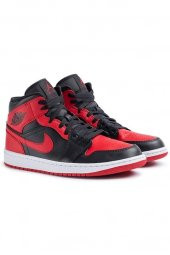 Nike Air Jordan 1 Mid Erkek Spor Ayakkabı 554724-074 - 2