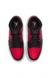 Nike Air Jordan 1 Mid Erkek Spor Ayakkabı 554724-074 - 3