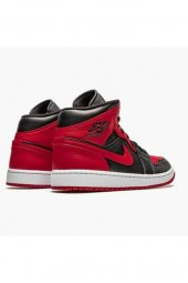 Nike Air Jordan 1 Mid Erkek Spor Ayakkabı 554724-074 - 5