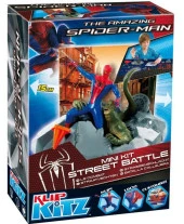 Lisanslı-Klip Kitz SpiderMan Mini Kit 3lü Maket SETİ - 5