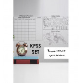 4'lü Kpss Çalışma Seti - Yapışkansız Tutunan Akıllı Kağıt & Silgili Tahta Kalemi thumbnail 1