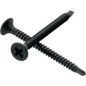 Meridyen Matkap Uçlu Alçıpan Vidası 3.5x25mm Siyah 1000 Adet thumbnail 1