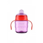 Philips Avent Damlatmaz Bardak 200ml - Mor - 1