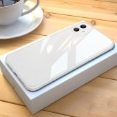 iPhone 13 Mini Parlak Cam Kamera Korumalı Telefon Kılıfı - 5