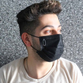 Swarovski Taşlı Harf Baskılı Maske (Ö) (50 Adet) - 1