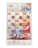 Das Polimer Kil Hamuru - Takı Hamuru Sıcak Soğuk Renkler - 1