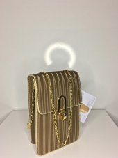 Elips kilit zincir askılı omuz çantası - 3