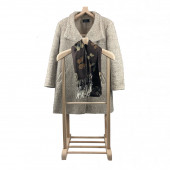 Melada Mobilya Çift Tepeli Dilsiz Uşak Ham Cilasız - 5