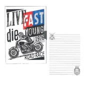 Hatıra Defteri Kilitli Erkek Modeli Günlük Defteri FlyArt Erkek Modeli 100 Yaprak Çizğili 1 Adet - 2