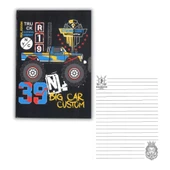 Hatıra Defteri Kilitli Erkek Modeli Günlük Defteri FlyArt Erkek Modeli 100 Yaprak Çizğili 1 Adet - 4