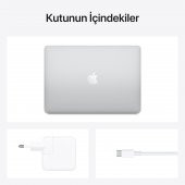 Macbook Air MGN93TU/A Apple M1 8 GB 256 GB SSD 13.3 Gümüş - 5