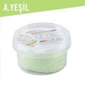 Şeker Sugar Şeker Hamuru 200 gr Su Yeşili - 1