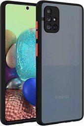 Samsung Galaxy A51 Kılıf - Loo Case Mat Kamera Korumalı Soft Kılıf - 1