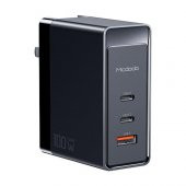 Mcdodo 100w GaN Ultra Hızlı 2xType-C 1xUsb Laptop Macbook Telefon Hızlı Şarj Başlığı - 1
