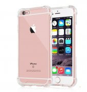 iPhone 6 6s Kılıf - AntiCase Şeffaf Köşe Dolgulu Silikon - 1