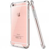 iPhone 6 6s Kılıf - AntiCase Şeffaf Köşe Dolgulu Silikon - 3
