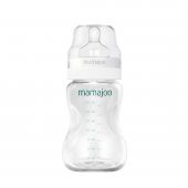 Mamajoo Silver Biberon 250ml & Yedek İkili Biberon Emziği No.1 0 Ay+ - 2
