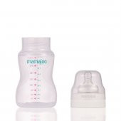 Mamajoo Silver Biberon 250ml & Yedek İkili Biberon Emziği No.1 0 Ay+ - 4