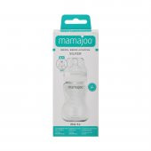 Mamajoo Silver Biberon 250ml & Yedek İkili Biberon Emziği No.1 0 Ay+ - 5