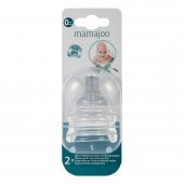 Mamajoo Silver Biberon 250ml & Yedek İkili Biberon Emziği No.1 0 Ay+ - 7