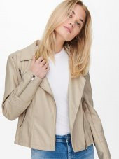 Only Gemma Faux Laeather Ceket 15153079 - 3