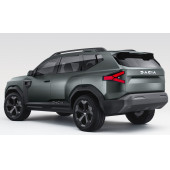 Dk Tuning Dacia Yeni Nesil Bagaj 3m 3d Beyaz Abs Yazı Logo - 3