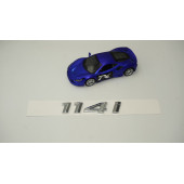 Bmw 114İ Bagaj Krom Metal 3M 3D Yazı Logo - 2