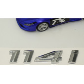 Bmw 114İ Bagaj Krom Metal 3M 3D Yazı Logo - 4