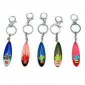 Ahşap Sörf Figürlü Kaktüs Anahtarlık thumbnail 2