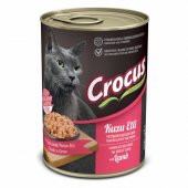 Crocus Kuzu Etli Kedi Yaş Mama 400gr - 1