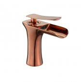 FKN Şelale Kısa Rose Lavabo Bataryası - 1