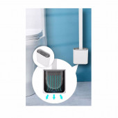 DUVARA ASILAN PRATİK SİLİKON BANYO TUVALET KLOZET WC FIRÇASI - 2