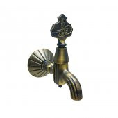 FKN Lüks Tuğralı Antik Osmanlı Musluk thumbnail 1