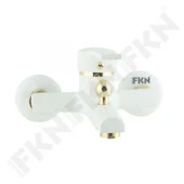 FKN Delta Beyaz Altın Banyo Bataryası - 2