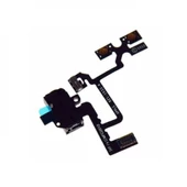 iPhone 4G Yan Ses Tuş Volume Flex Kulaklık Soketi Orj - Siyah - 1