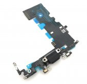 iPhone 8 Şarj Soketi Kulaklık Soketi Mikrofon Filmli Orijinal - Siyah - 2