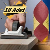 Atlas Su Zımparası Yumuşak Kağıt Sulu Kuru YÜKSEK KALİTE 23x28 cm 10 Adet Karma Paket thumbnail 1