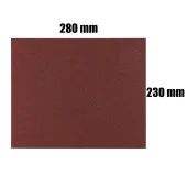 Atlas Su Zımparası Yumuşak Kağıt Sulu Kuru YÜKSEK KALİTE 23x28 cm 10 Adet Karma Paket thumbnail 6