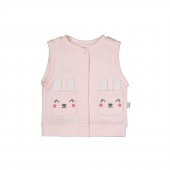 Tongs Baby 3017 Kız Bebek Bunny Yelek Pembe 6-9 Ay - 1