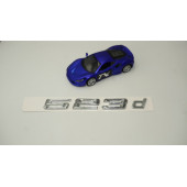 Bmw 523d Bagaj Krom Metal 3M 3D Yazı Logo - 2