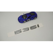 Bmw 535i Bagaj Krom Metal 3M 3D Yazı Logo - 2