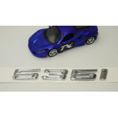 Bmw 535i Bagaj Krom Metal 3M 3D Yazı Logo - 3