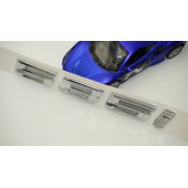 Bmw 535i Bagaj Krom Metal 3M 3D Yazı Logo - 5
