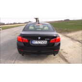 Bmw 535i Bagaj Krom Metal 3M 3D Yazı Logo - 7
