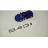 Bmw 540i Bagaj Krom Metal 3M 3D Yazı Logo - 2